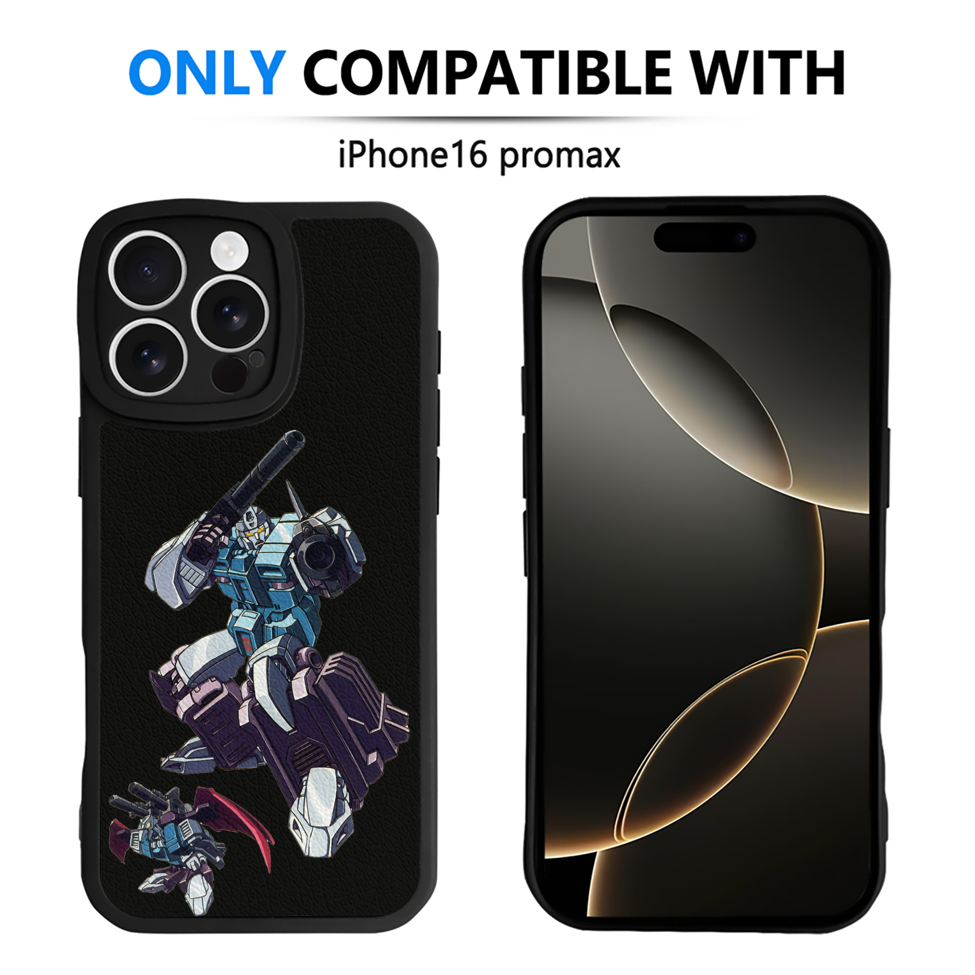 （画像用）  【iPhone 16シリーズ対応】シリコンスマホケース（レザー調） 材質：シリコン